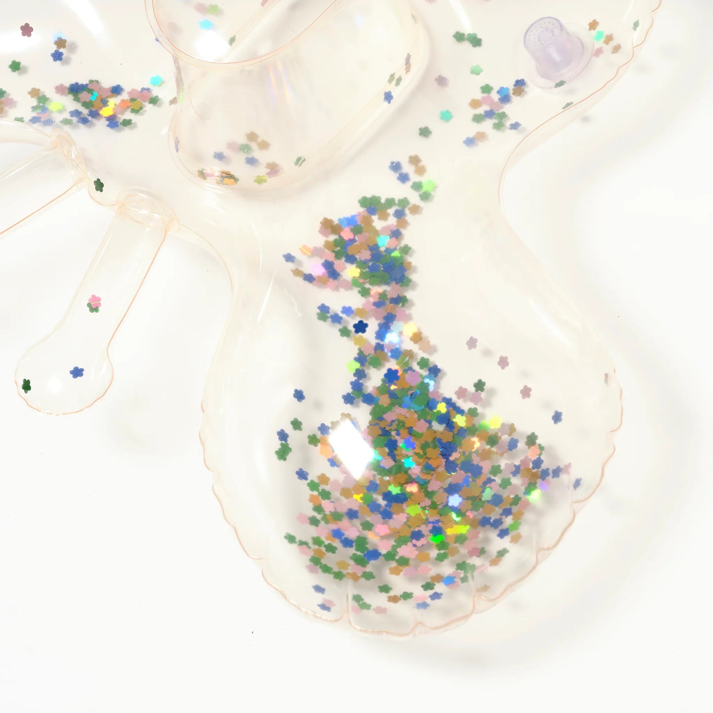 Inflatable Noodle - Cotton Candy Glitter