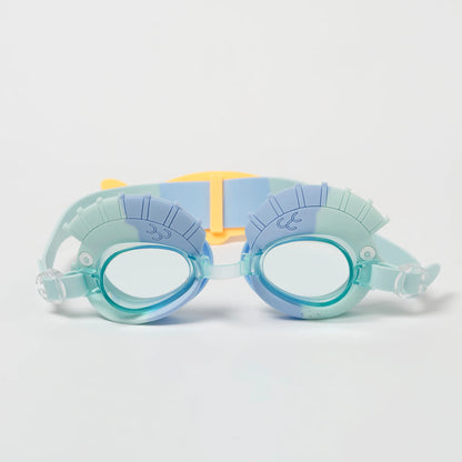 Swimming Googles - Finn the Fish Aqua Blue