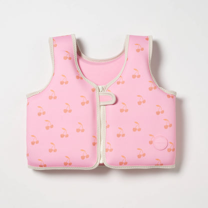 Swim Vest - Cotton Candy Cherry - 2-3 Years