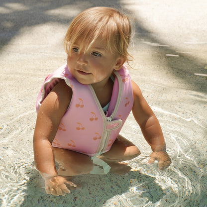 Swim Vest - Cotton Candy Cherry - 2-3 Years
