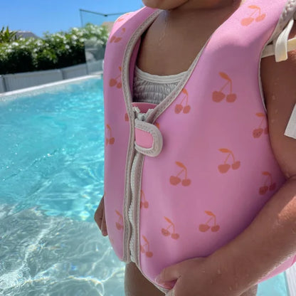 Swim Vest - Cotton Candy Cherry - 2-3 Years