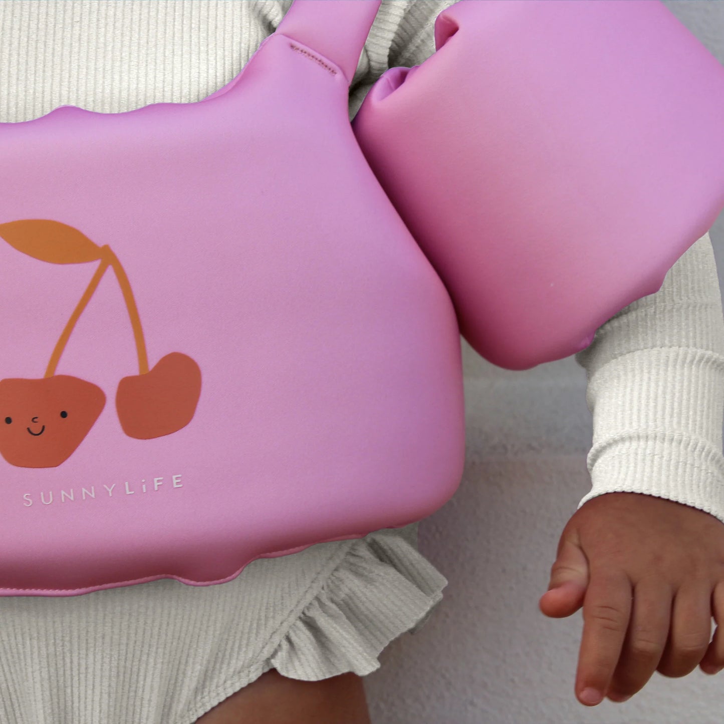 Floatie Jacket 4-6 - Cotton Candy Cherry