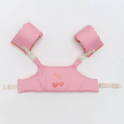 Floatie Jacket 4-6 - Cotton Candy Cherry