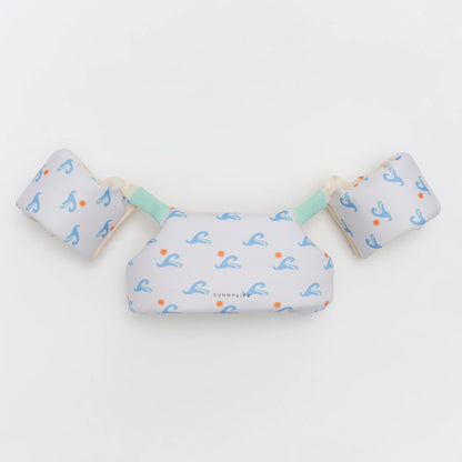 Floatie Jacket 3-6  - Sammy the Seagull Blue Wave