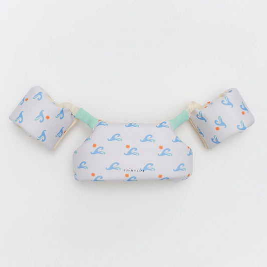 Floatie Jacket 3-6  - Sammy the Seagull Blue Wave