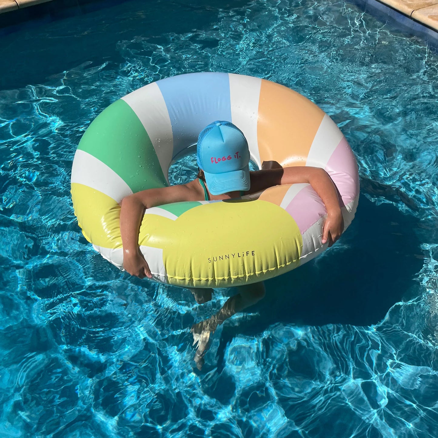Tube Float - Pool Side Pastel Gelato