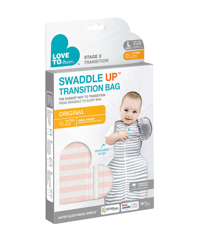 Swaddle Up™ Transition Bag - Dusty Pink - Extra LARGE