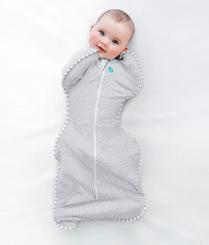 SWADDLE UP™ Bamboo 1.0 TOG Grey Dot - LARGE