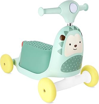 Zoo 3-in-1 Ride On Toy - Hedgehog