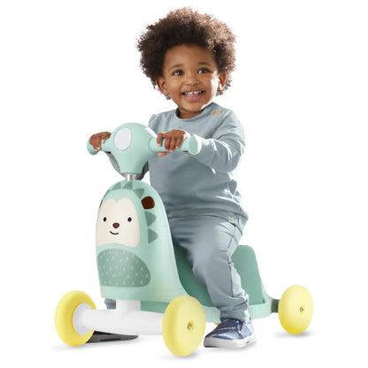 Zoo 3-in-1 Ride On Toy - Hedgehog