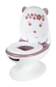 Mini Size Toilet - Bear in Lavender