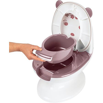 Mini Size Toilet - Bear in Lavender