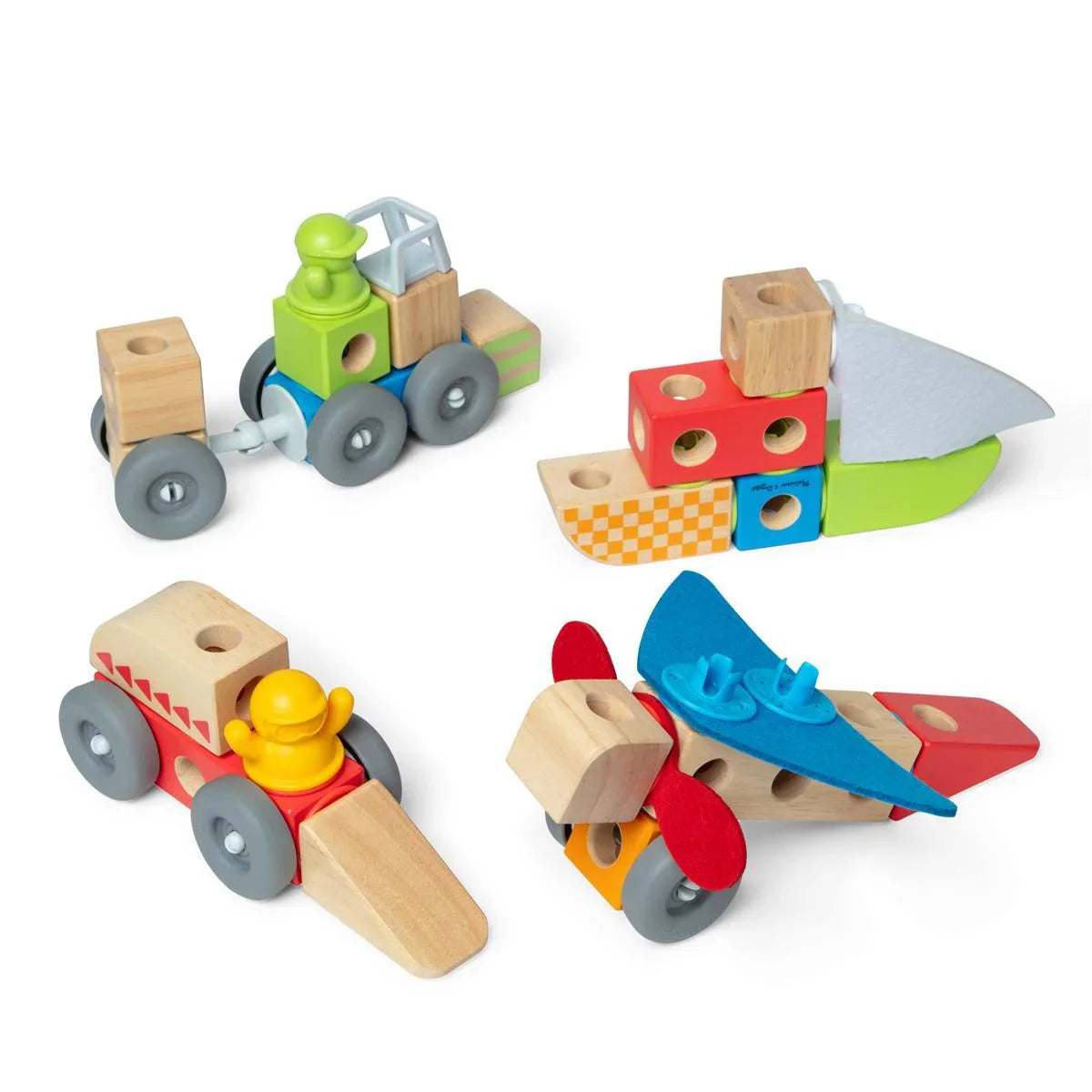 Blockables Vehicles Building Set - 54pc