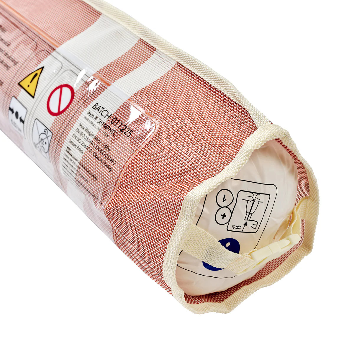 Mesh Pool Noodle - Tierra Clay Stripe