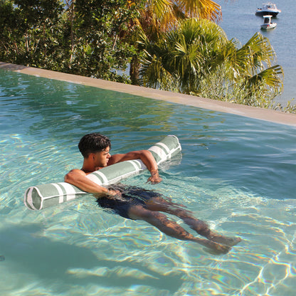Mesh Pool Noodle - Seagrass Stripe