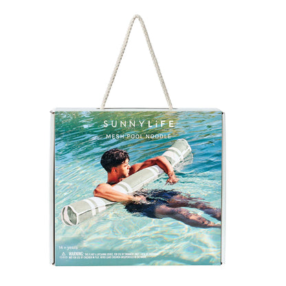 Mesh Pool Noodle - Seagrass Stripe
