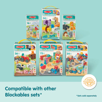 Blockables Vehicles Building Set - 54pc