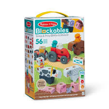 Blockables Farm Building Set - 56pc