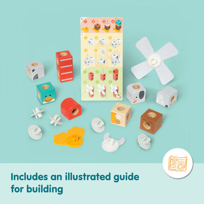 Blockables Farm Friends Building Set - 16pc