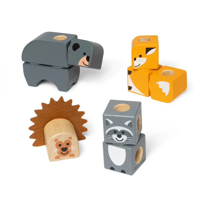 Blockables Woodland Creatures Building Set - 16pc