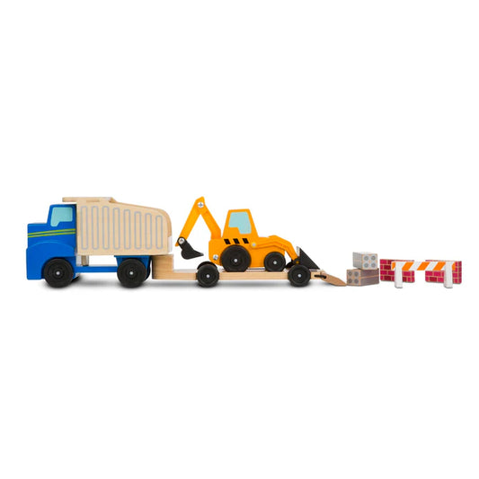 Wooden Dump Truck & Loader