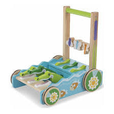 First Play - Chomp and Clack Alligator Push Toy