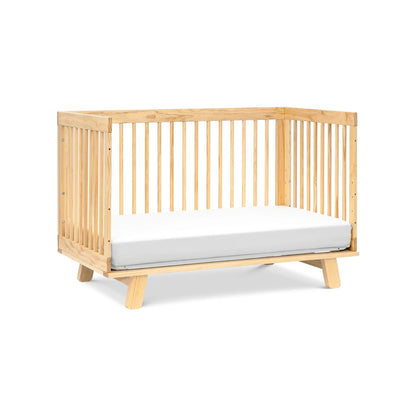 Hudson 3-in-1 Convertible Crib - Honey Finish