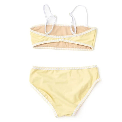 Butter Daisy Tween Girls Crochet Two Piece Swimsuit