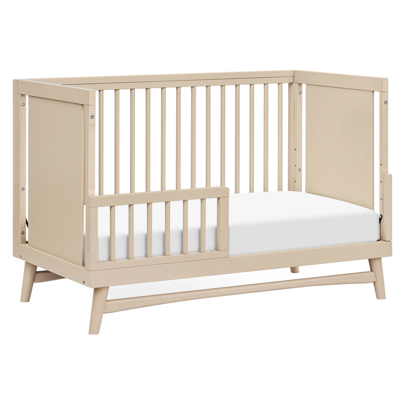 Peggy 3-in-1 Convertible Crib with Toddler Bed Conversion Kit Exclusive - Taupe