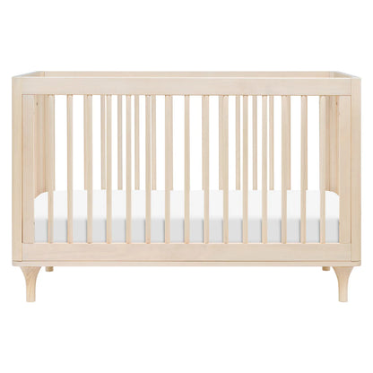Lolly 3-in-1 Convertible Crib with Toddler Bed Conversion Kit - Washed Natural