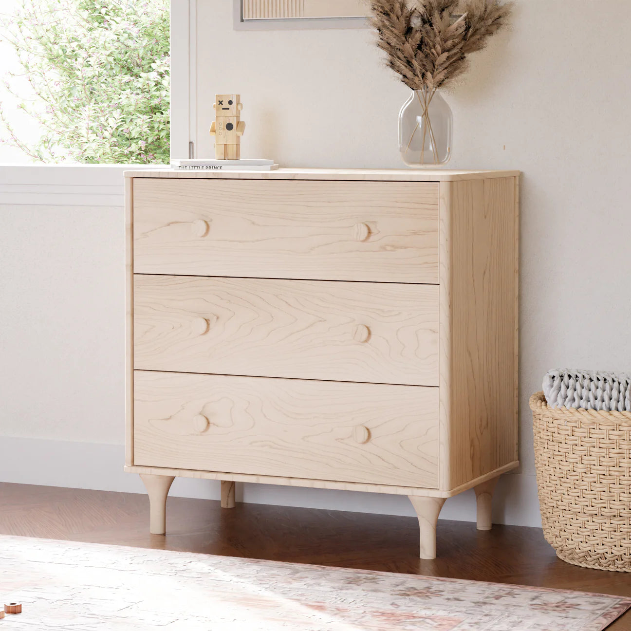 Lolly 3-Drawer Changer Dresser - Washed Natural