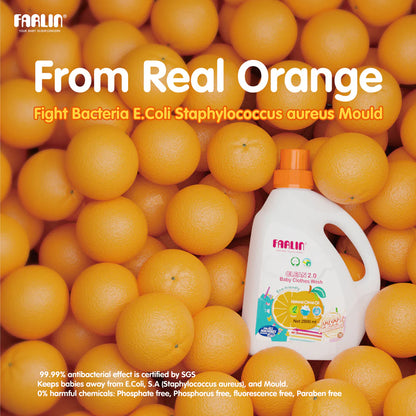 Citrus Baby Clothes Wash - 2800ml
