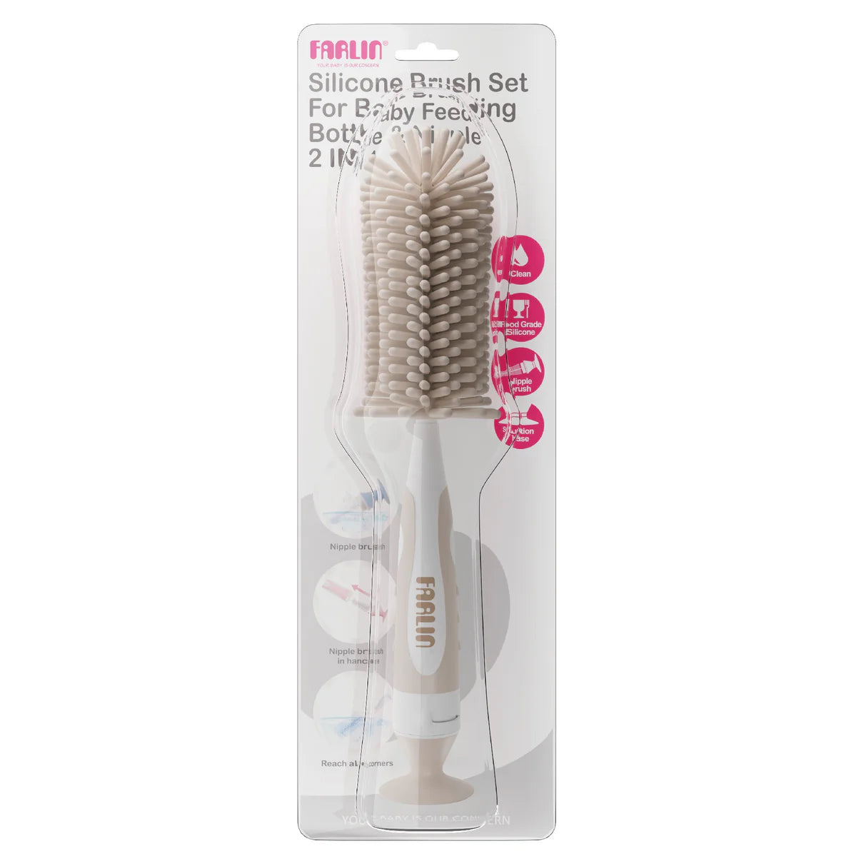 Silicone Bottle and Nipple Brush