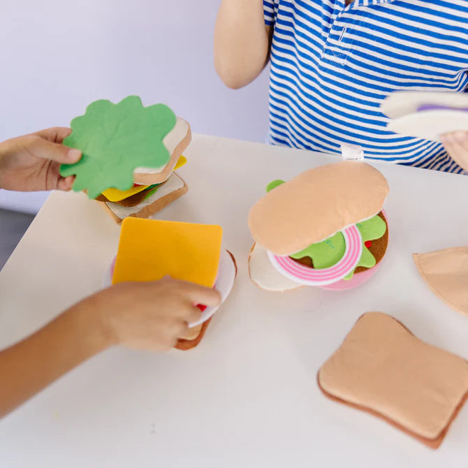 Felt Food Sandwich Set