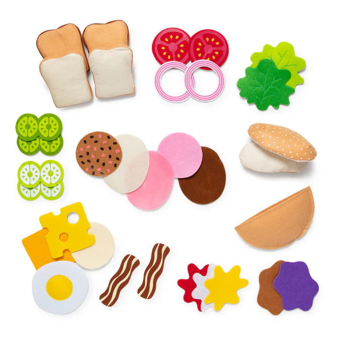 Felt Food Sandwich Set