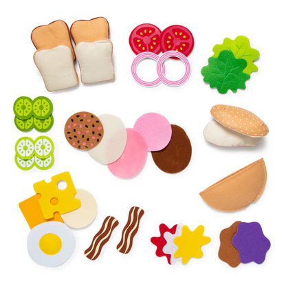 Felt Food Sandwich Set