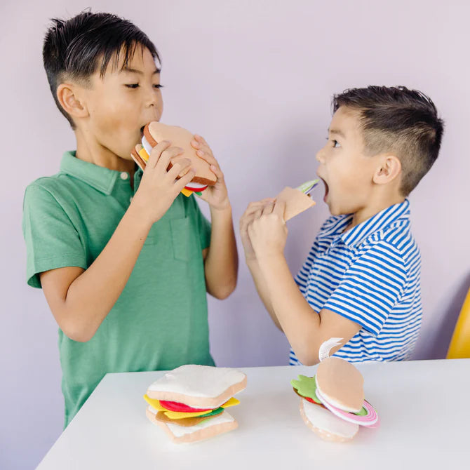 Felt Food Sandwich Set