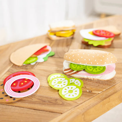 Felt Food Sandwich Set