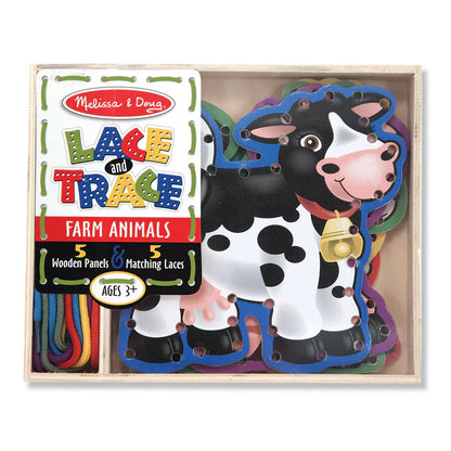 Farm Animals Lace & Trace Panels