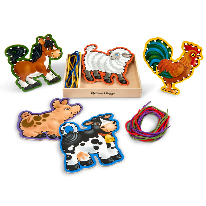 Farm Animals Lace & Trace Panels