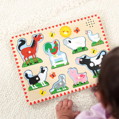 Sound Puzzle Farm Animals