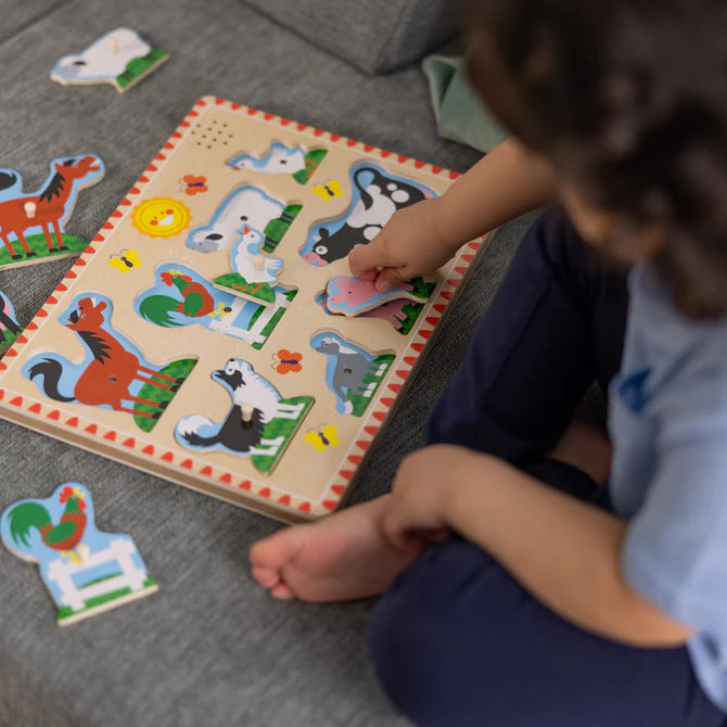 Sound Puzzle Farm Animals