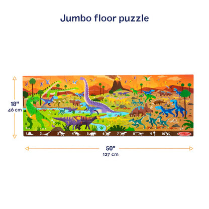 Land of Dinosaurs Floor Puzzle (48 PC)