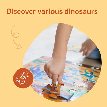 Land of Dinosaurs Floor Puzzle (48 PC)