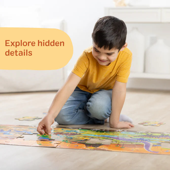 Land of Dinosaurs Floor Puzzle (48 PC)