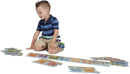 NUMBER TRAIN FLOOR PUZZLE (20 PC)