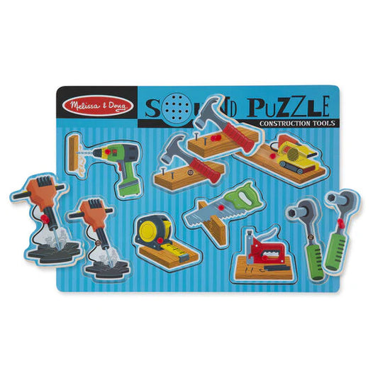Sound Puzzle - Construction Tools