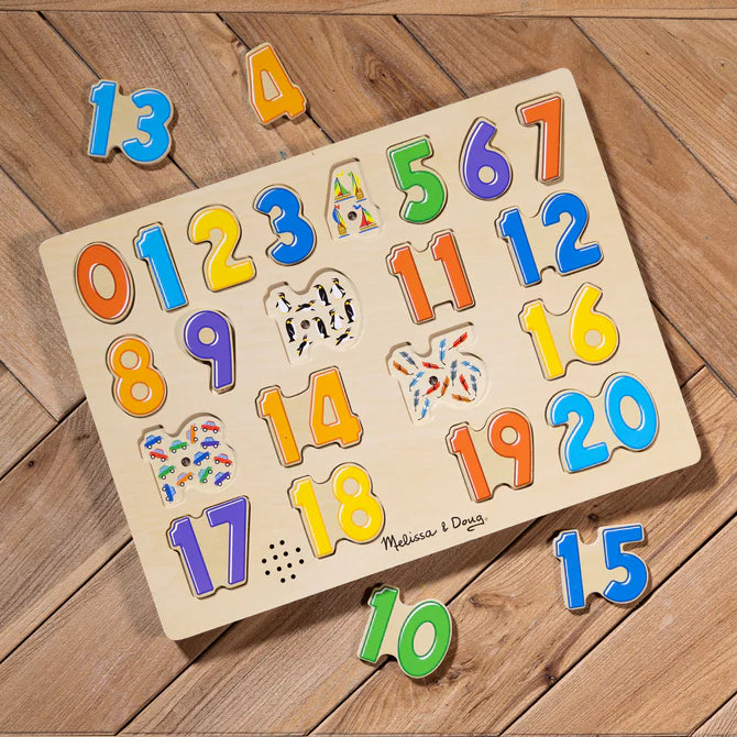 See & Hear Sound Puzzle - NUMBERS
