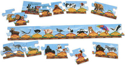 Alphabet Train Floor Puzzle (28Pcs)