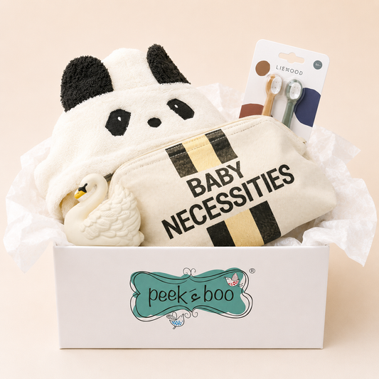 Panda Bath Time Essentials Gift Box